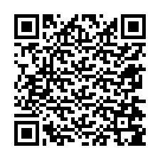 Kode QR untuk nomor Telepon +12674785158