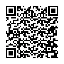 Código QR para número de telefone +12674796556