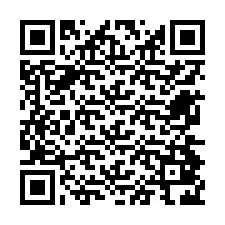 QR-код для номера телефона +12674826267