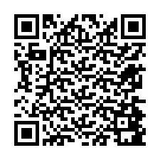 Kode QR untuk nomor Telepon +12674881159