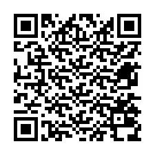 QR-code voor telefoonnummer +12675038743