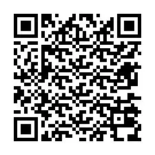 QR-код для номера телефона +12675038806