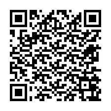 Kode QR untuk nomor Telepon +12675067459