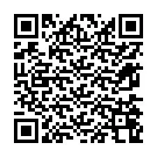 Codice QR per il numero di telefono +12675068201