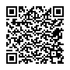 Código QR para número de teléfono +12675078277