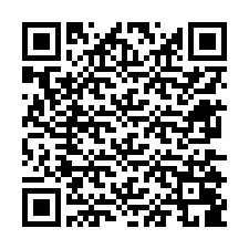 QR-Code für Telefonnummer +12675089248