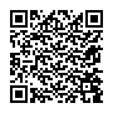 Código QR para número de telefone +12675089715