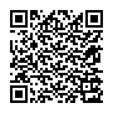 QR-код для номера телефона +12675123891