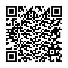 QR-code voor telefoonnummer +12675129572