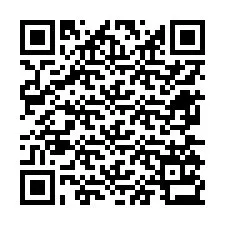 Código QR para número de teléfono +12675133628