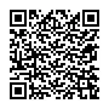 Codice QR per il numero di telefono +12675269214