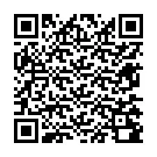 Codice QR per il numero di telefono +12675280112