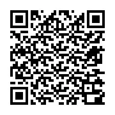 Código QR para número de teléfono +12675300089