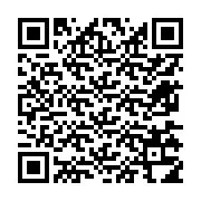 Código QR para número de teléfono +12675314509