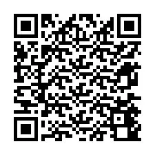 Código QR para número de teléfono +12675440310