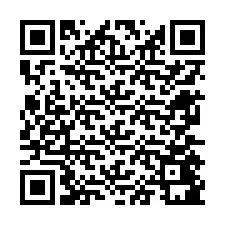 Codice QR per il numero di telefono +12675481378