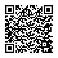 Codice QR per il numero di telefono +12675481478