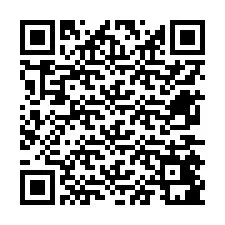 QR Code pour le numéro de téléphone +12675481483