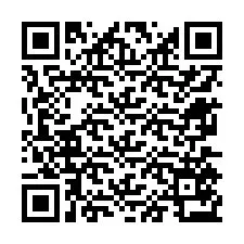 QR-Code für Telefonnummer +12675573658