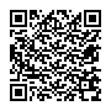 Codice QR per il numero di telefono +12675638107