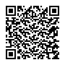Codice QR per il numero di telefono +12675754121