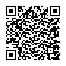 QR Code สำหรับหมายเลขโทรศัพท์ +12675757998