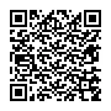 QR Code สำหรับหมายเลขโทรศัพท์ +12675758002