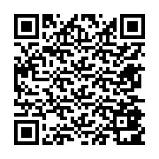 QR kód a telefonszámhoz +12675801996