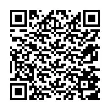 Kode QR untuk nomor Telepon +12675807781