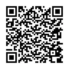 QR Code สำหรับหมายเลขโทรศัพท์ +12675808144