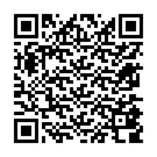 Código QR para número de teléfono +12675808149