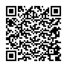 QR-code voor telefoonnummer +12675808152