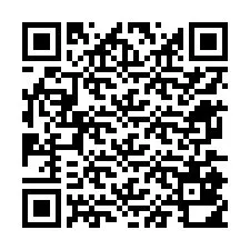 QR Code pour le numéro de téléphone +12675810554