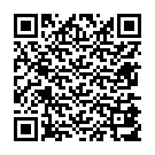 Kode QR untuk nomor Telepon +12675817046