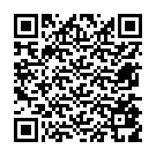 QR-code voor telefoonnummer +12675819747