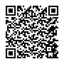 Kode QR untuk nomor Telepon +12675841359