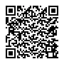 Kode QR untuk nomor Telepon +12675860289