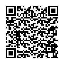 Código QR para número de telefone +12675864968