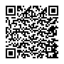 QR-код для номера телефона +12675881286