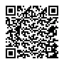 Codice QR per il numero di telefono +12675883053