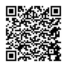 QR Code สำหรับหมายเลขโทรศัพท์ +12675884725