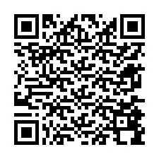 QR-код для номера телефона +12675898314