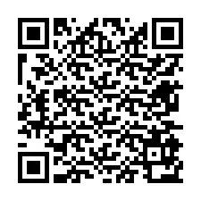 QR-код для номера телефона +12675972596