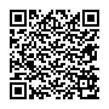 QR код за телефонен номер +12675972612