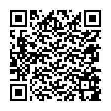 Código QR para número de teléfono +12675985768