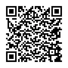 QR Code สำหรับหมายเลขโทรศัพท์ +12675986216