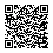 Código QR para número de teléfono +12676017809