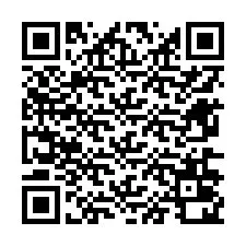 Kod QR dla numeru telefonu +12676020542