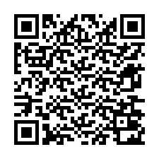 Código QR para número de teléfono +12676022180