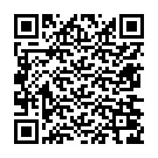 QR Code pour le numéro de téléphone +12676026286